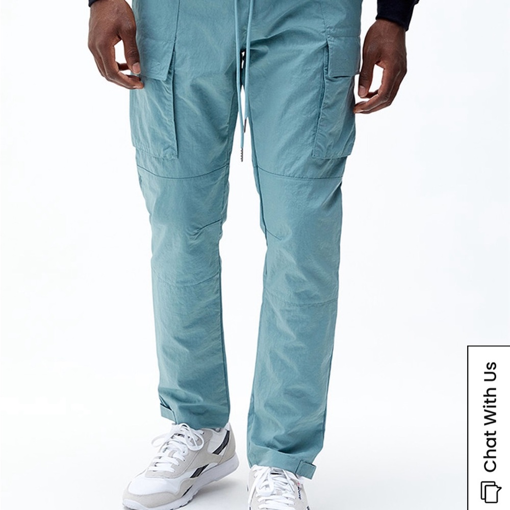 NWT Pacsun Cargo Pants (Teal/Aqua) - Size Large (Men’s)